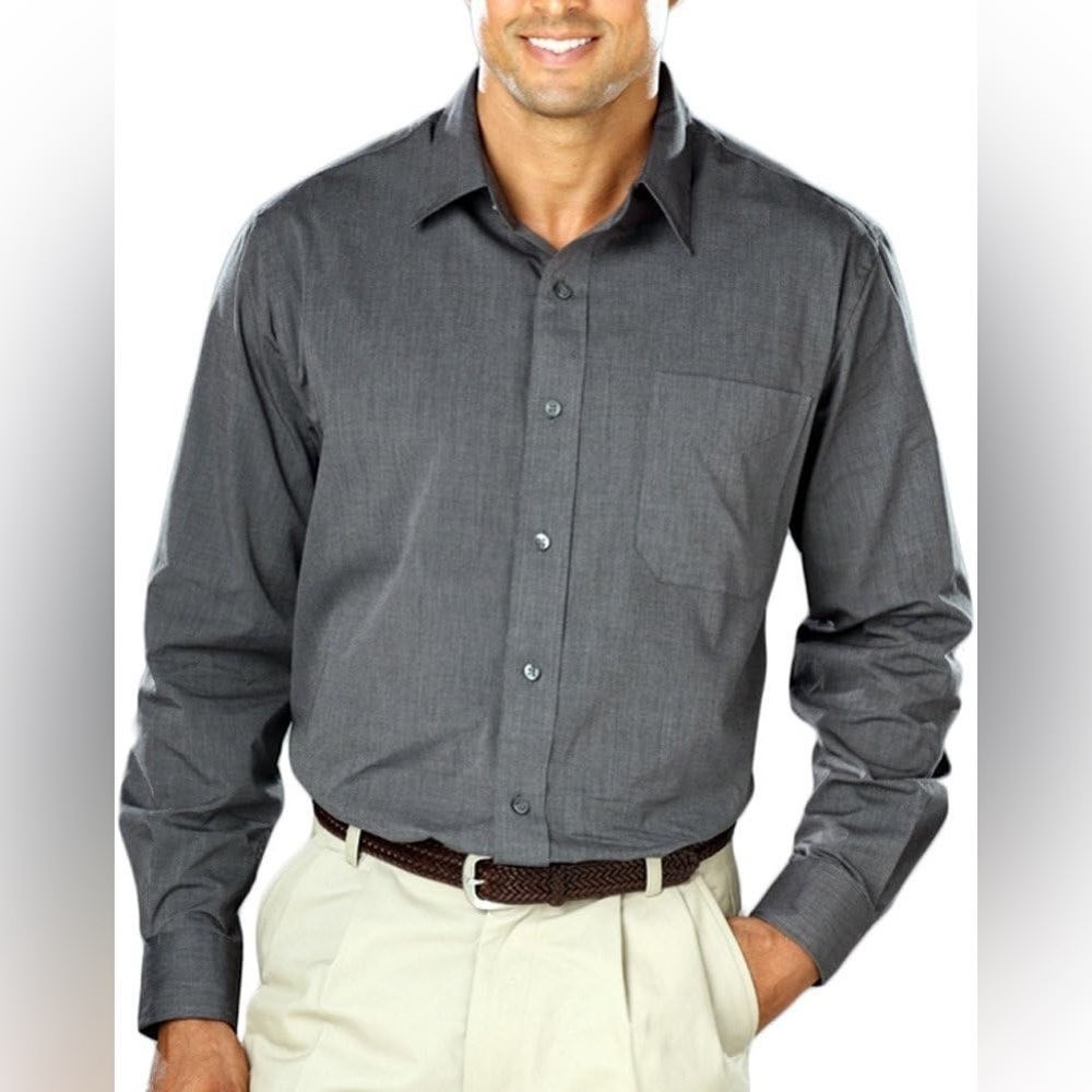 Untuckit Cotton Long Sleeve Button Down Shirt